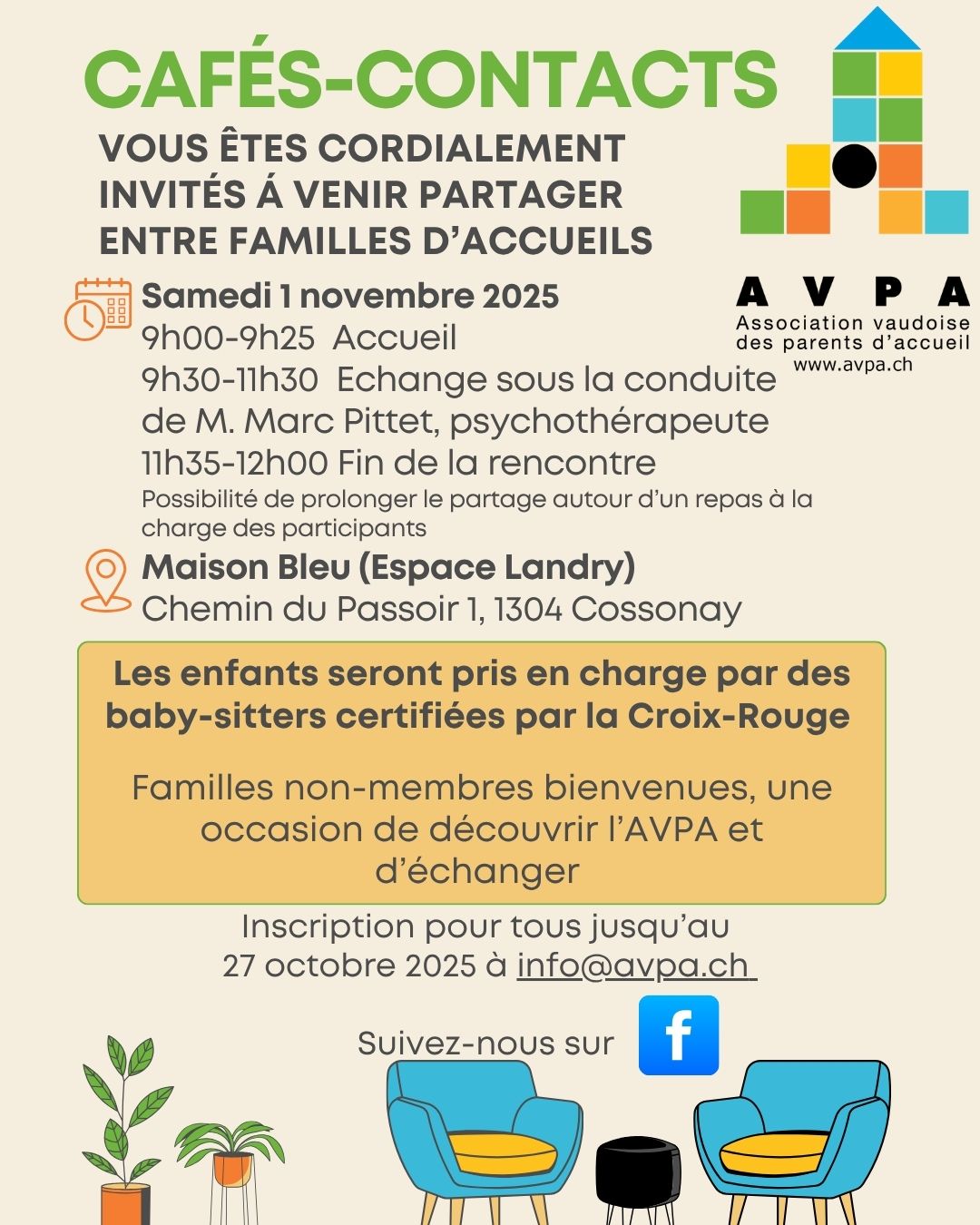 Cafes contacts AVPA 11125